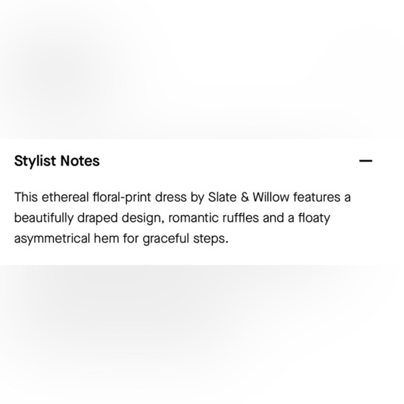 SLATE AND WILLOW🦋SIZE 8🦋BLUE ETHEREAL FLOWING MAXI MIDI CHIFFON DRESS $350 NEW - Picture 12 of 12